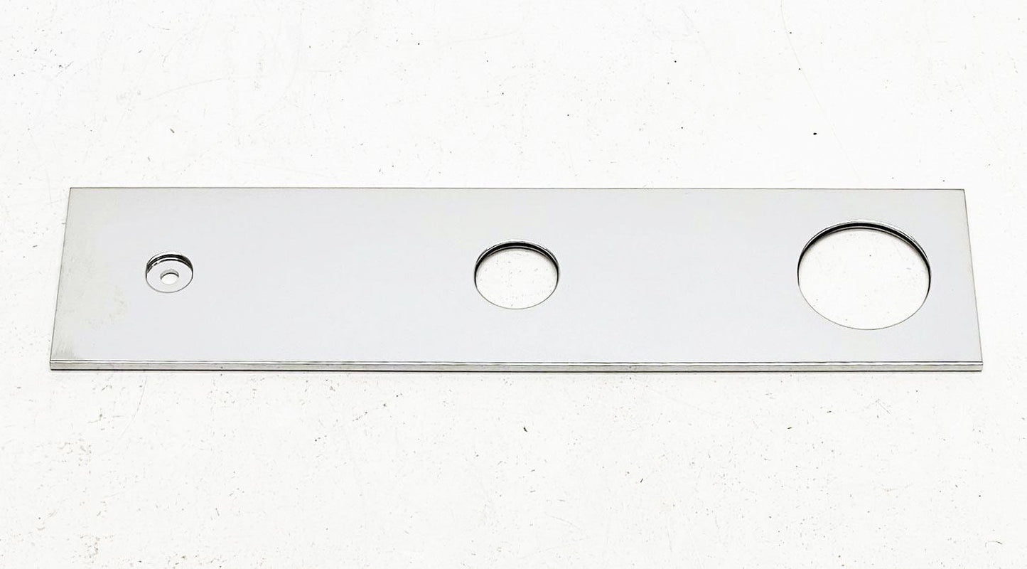 Hotbath rechthoek afdek rozet SPOM1531CR tbv badkraan CB026CR