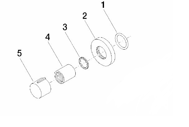 Dornbracht XTOOL thermostaatmodule met 3 stopkranen incl. afbouwdelen, chroom