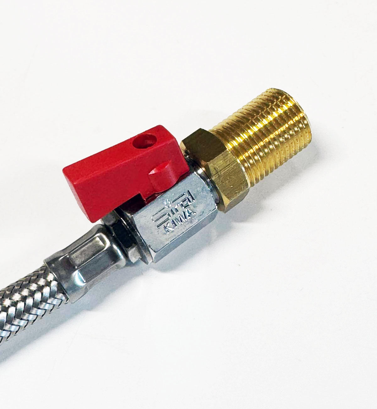 Wisa kraanonderdelen – 1/2" met kraan en slang en knie (G1/2")