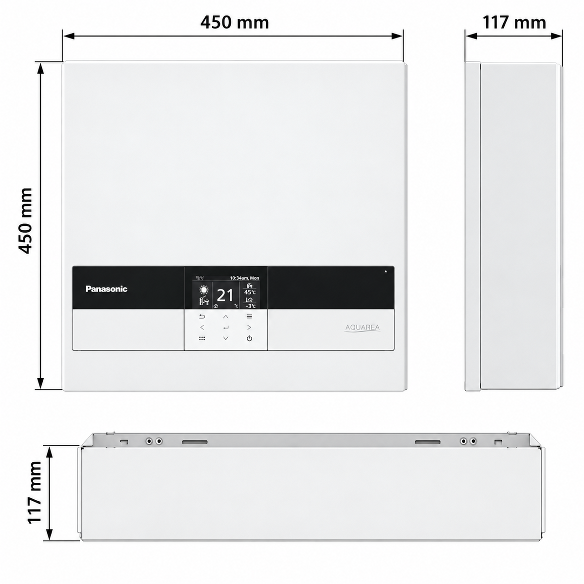 Panasonic WH-CME8 controlbox M-generatie 3-fase