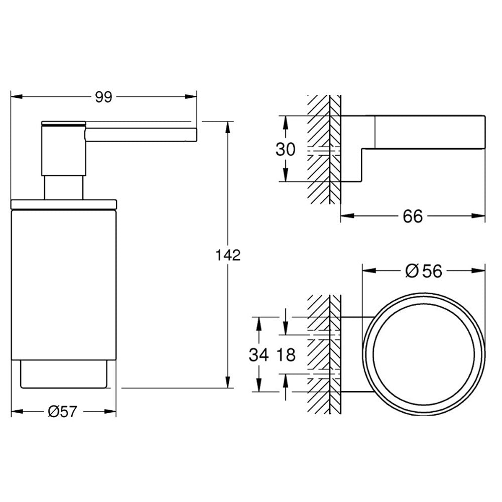 GROHE Selection Complete Accessoireset – Cool Sunrise (Goudkleurig)