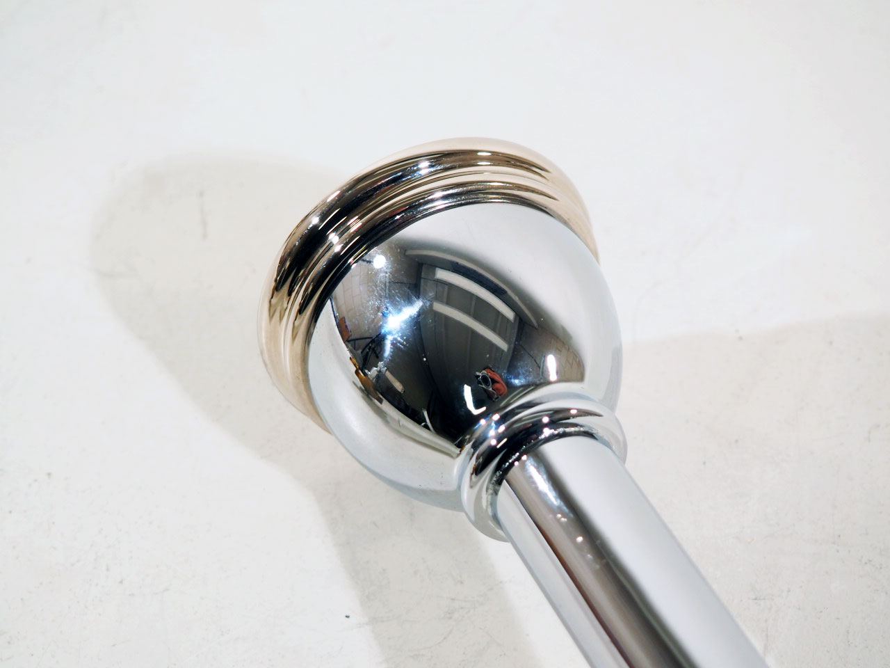 Perrin & Rowe Country met porseleinen hendels 3-gats wandkraan chroom