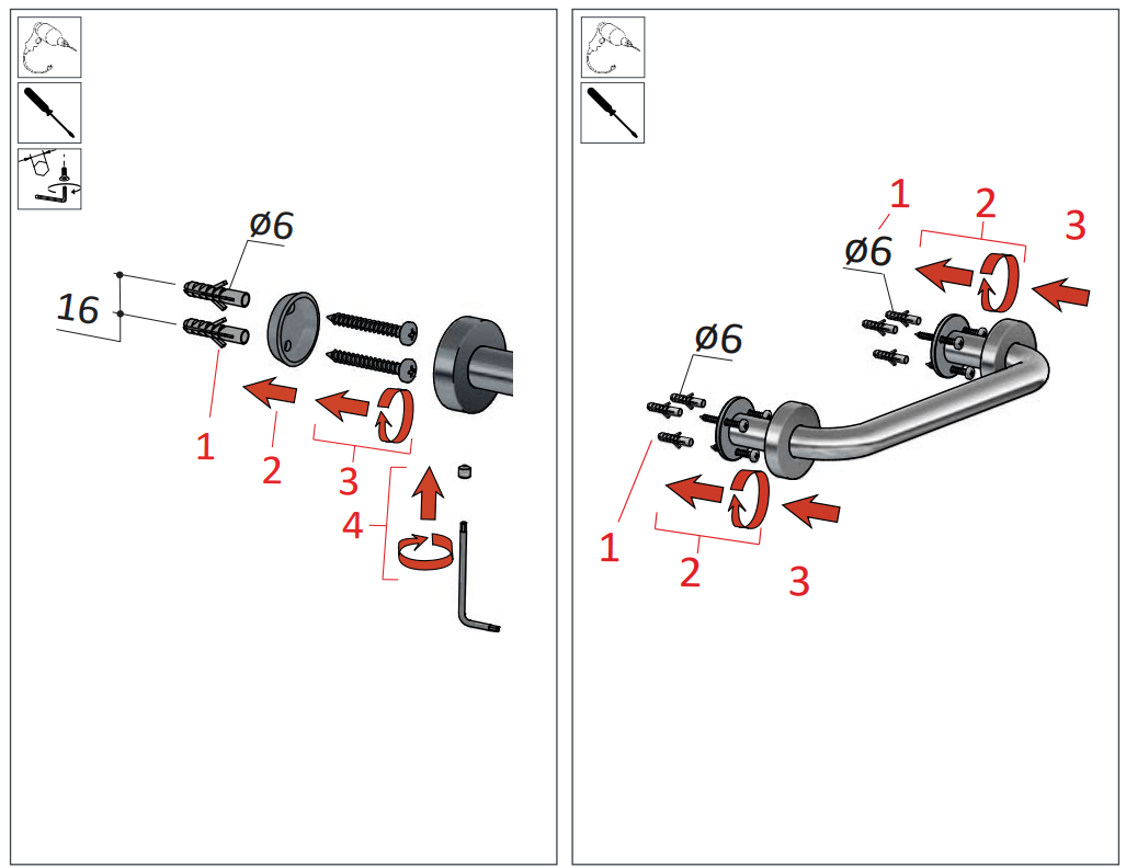 Hotbath Cobber CBA16 badgreep mat zwart