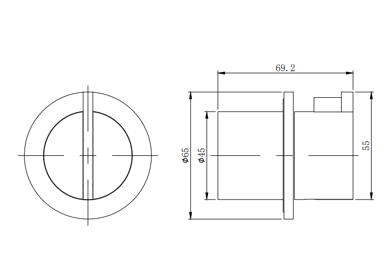 COCOON Piet Boon 01 THERM EXT afbouwdeel thermostatische mengkraan