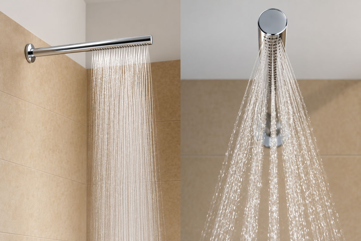 Vola 2281ST regendoucheset met monoknop bediening chroom