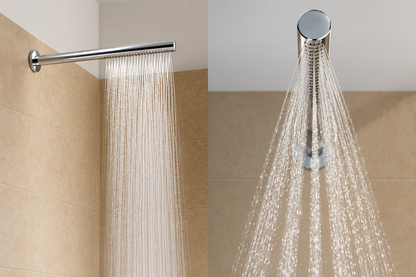 Vola 2281ST regendoucheset met monoknop bediening chroom
