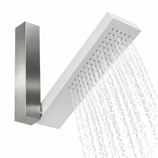 Ceadesign ZIQ52 verstelbare Derlin design douchekop met regenstraal, geborsteld RVS