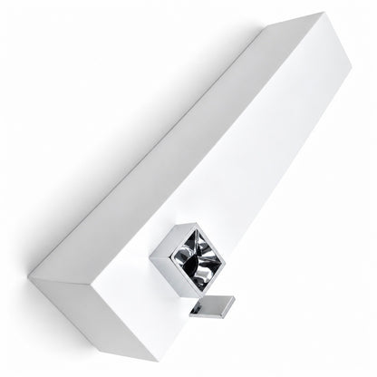 Dornbracht Elemental Spa IAM 1-greeps Design wastafel wandmengkraan met Corian Wit Behuizing