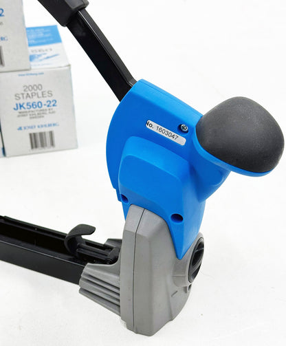 2 x Josef Kihlberg A560M 18 mm en A560 M22M 22 mm handbediende bovenkartonsluiters