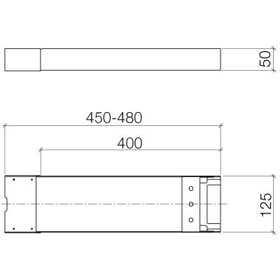 Dornbracht Balance Modules BigRain afdekplaat