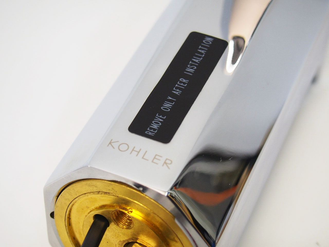 Kohler Hybrid Geometrische infrarood wastafelkraan chroom