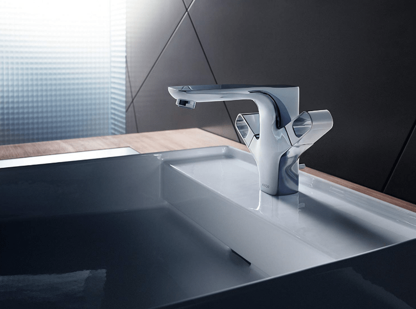 Hansgrohe Axor Urquiola 2-greeps wastafelmengkraan met waste garnituur chroom