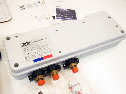 Rada Sense elektronische wastafelkraan of badkraan 1/2 inch temperatuurbegrenzing 230V waterbesparend Chroom