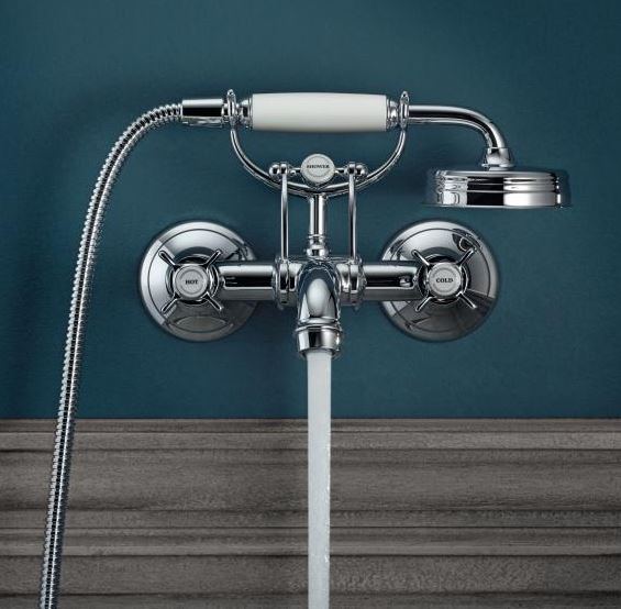 Hansgrohe AXOR Montreux badkraan met handdouche chroom