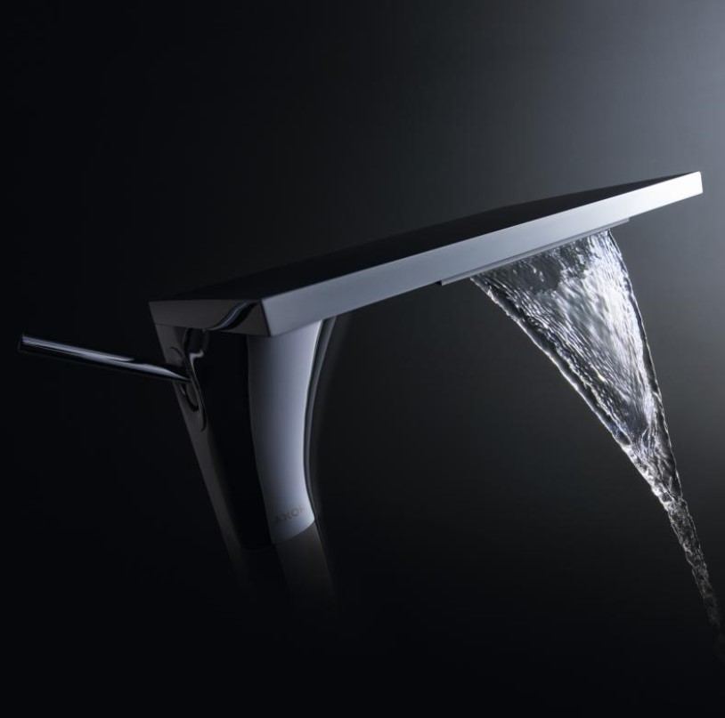 Hansgrohe Axor Massaud ééngreeps waterval wastafelmengkraan, chroom
