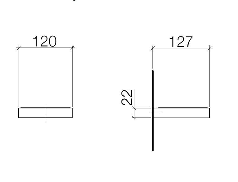 Dornbracht Imo zeepschaal wandmodel chroom