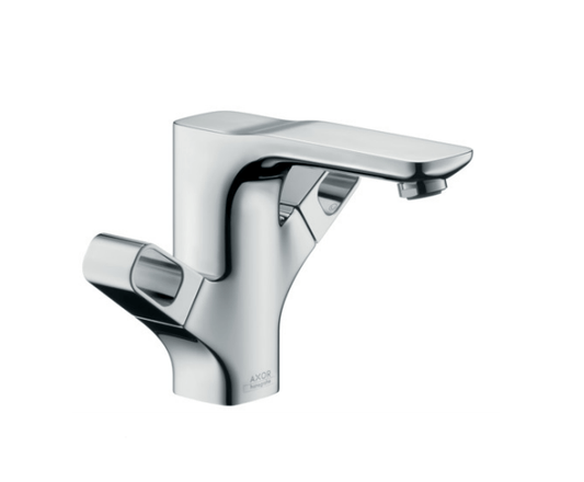 Hansgrohe Axor Urquiola 2-greeps wastafelmengkraan met waste garnituur chroom