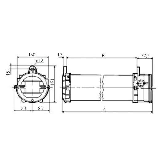 Appleton A.T.X. Explosievrije TL armatuur R2830