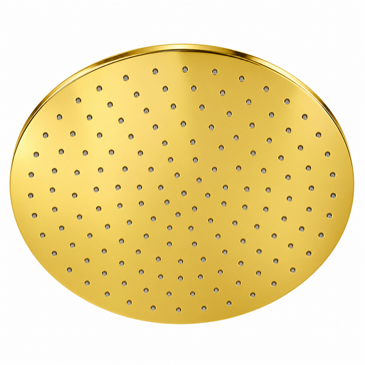 Wiesbaden Caral design 40 cm luxe regendouche (goud glans)