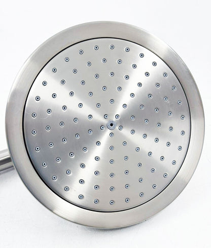 Hansgrohe Raindance Classic hoofddouche 210 mm met douchearm, Geborsteld nikkel