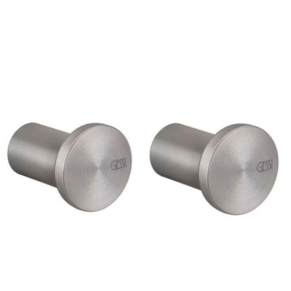 2 x Gessi 316 Badjashaken diameter 28mm geborsteld staal