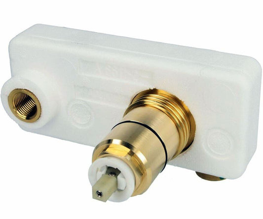 Hansa basisgarnituur voor 2-gats wandkraan