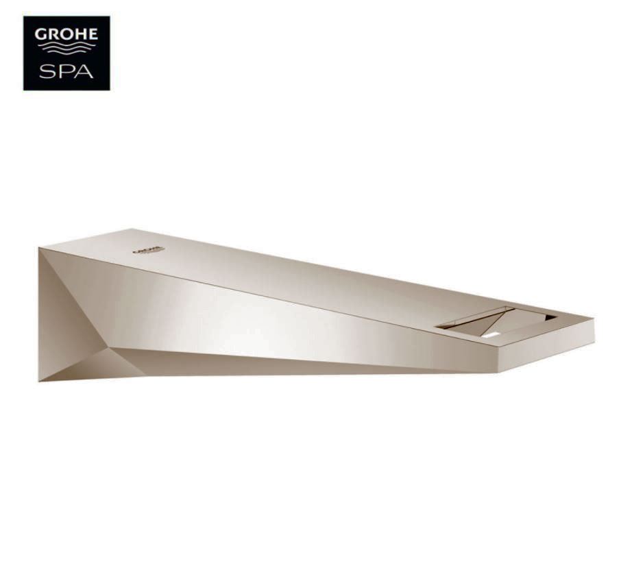 Grohe Allure Brilliant baduitloop sprong 210 mm chroom