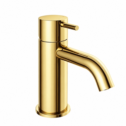 Hotbath Cobber CB003C wastafelkraan goud gepolijst PVD