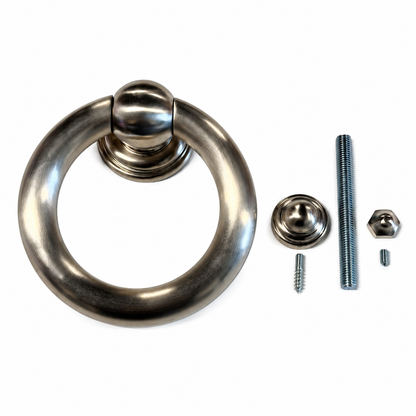 Quincalux ST ringklopper 303 Satijn Inoxlook 145 mm