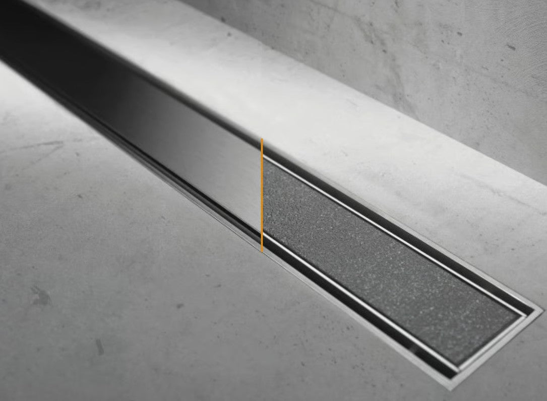 Easy Drain Multi TAF/Wall douchegoot 80cm, RVS
