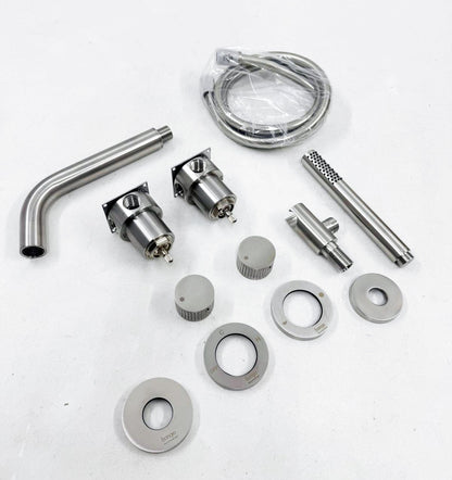 Bongio Time2020 Inbouw bad/douchekraan geborsteld 316 Roestvrij Staal