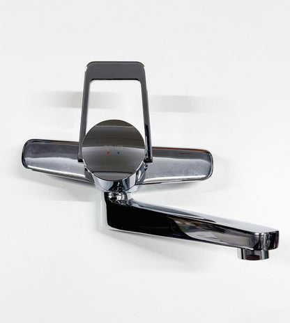 Arwa Class Momentum design wandmengkraan 180 mm uitloop met, chroom