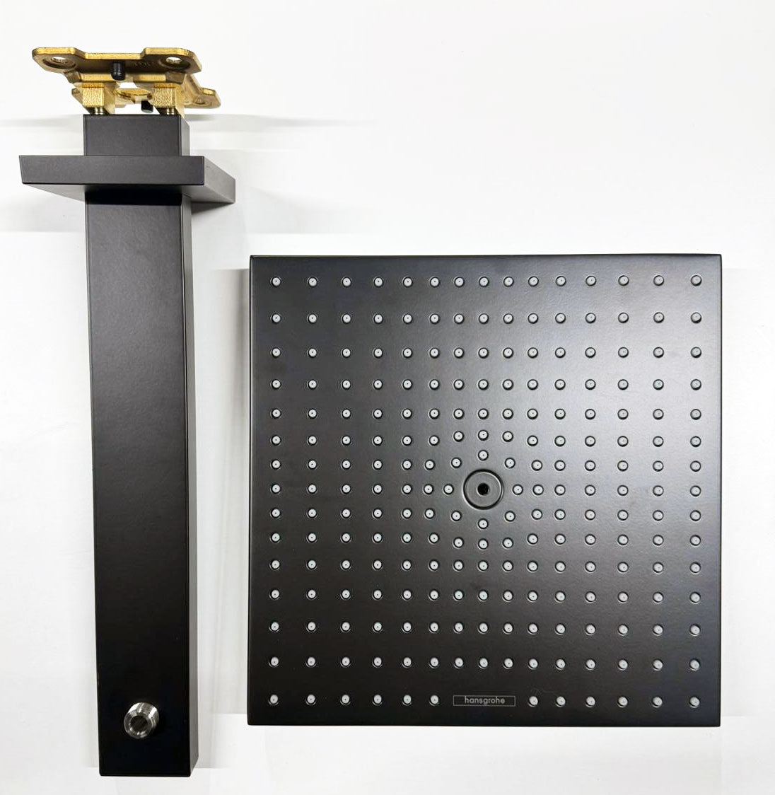 Hansgrohe Raindance E300 1jet hoofddouche met douchearm 300mm, mat zwart