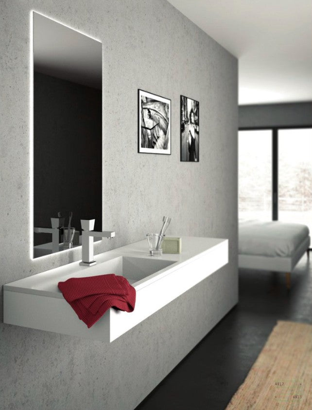 Mamoli Stylos design wastafelmengkraan chroom