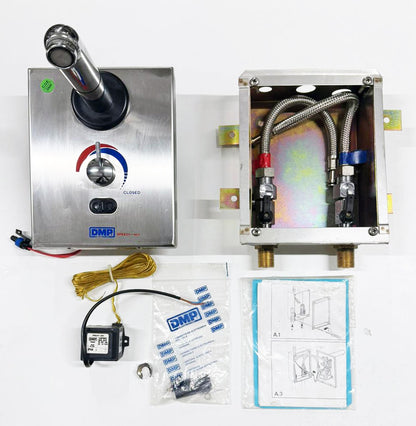 DMP Speedy Mix Teramo vandaalbestendige infrarood wandkraan voor warm en koud water