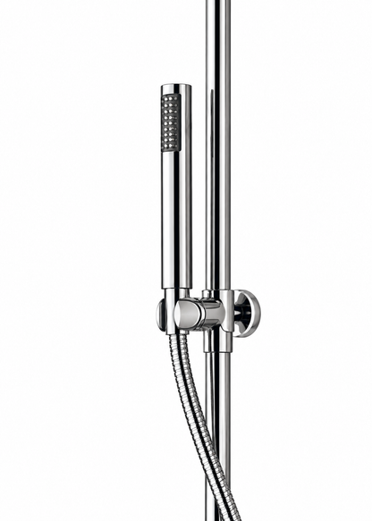 Waterevolution Flow douchecombinatie met thermostaat en regendouche chroom
