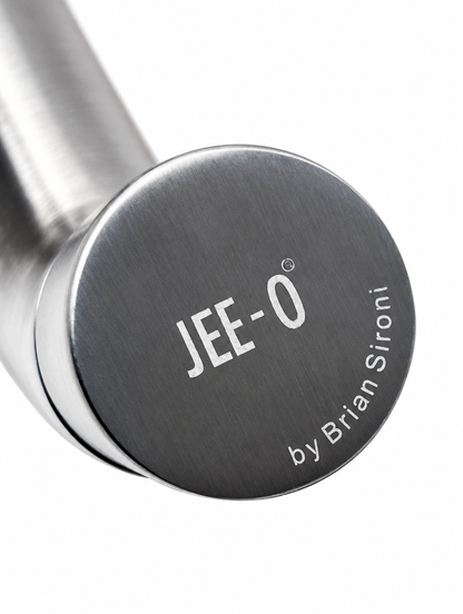 JEE-O flow design wand wastafelmengkraan geborsteld RVS