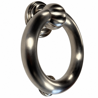 Quincalux ST ringklopper 303 Satijn Inoxlook 145 mm