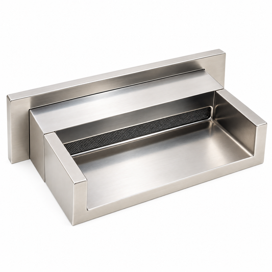Dornbracht Cascada waterval uitloop voor wandmontage Platina Mat