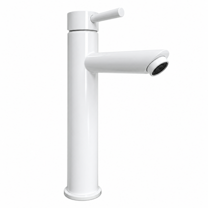 Best Design Decee hoge wastafelmengkraan voor waskom glans-wit