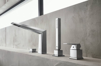 Grohe Allure Brilliant 4-gats badrandcombinatie, badmengkraan chroom 