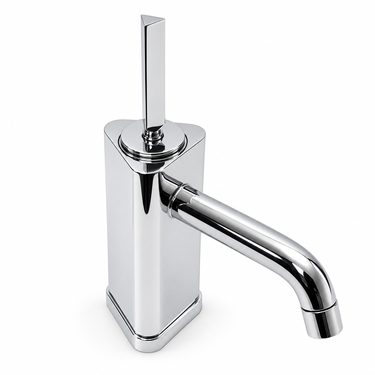 Newform Tridis-J design wastafelkraan met waste chroom