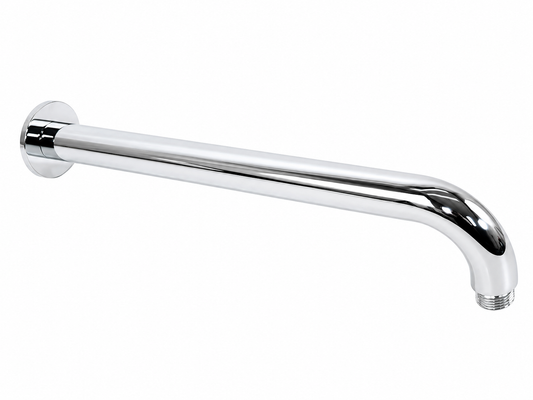 Bruynzeel hoofddouche wandarm rond chroom