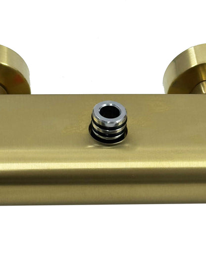 Ivy Bond losse therm.kraan 2-weg tbv douche-opbouwset, Geborsteld mat goud PVD