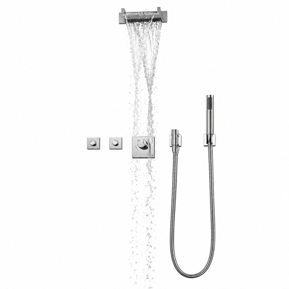 Dornbracht Cascada waterval uitloop voor wandmontage Platina Mat