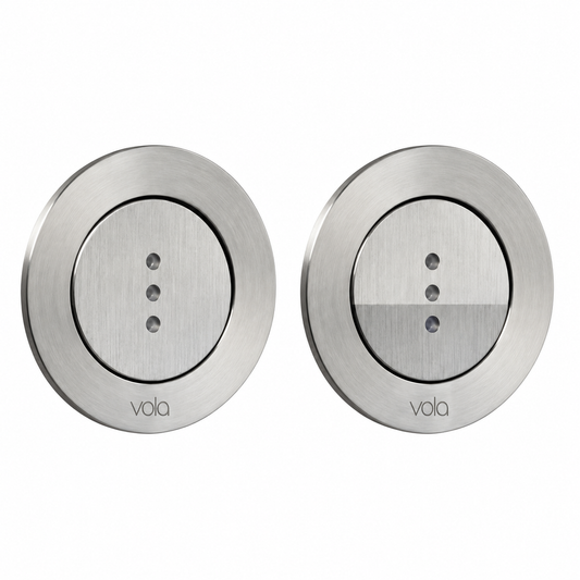 Vola RS83E-40 Elektronische infrarood sensor tbv dubbele spoeling, handsfree RVS