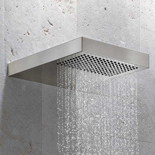 Dornbracht Balance Modules JUST RAIN regendouche met wandbevestiging RVS gepolijst