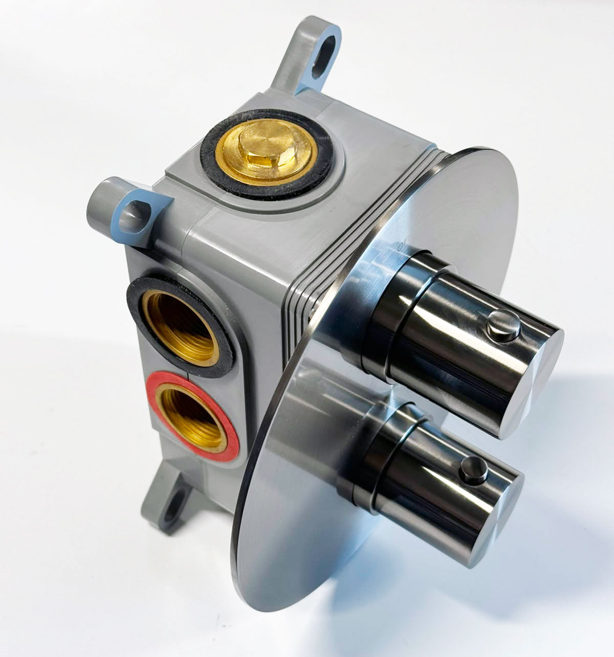BRAUER Brushed Edition Thermostatische Inbouw Regendouche – Rond, Geborsteld RVS, PVD (showmodel)