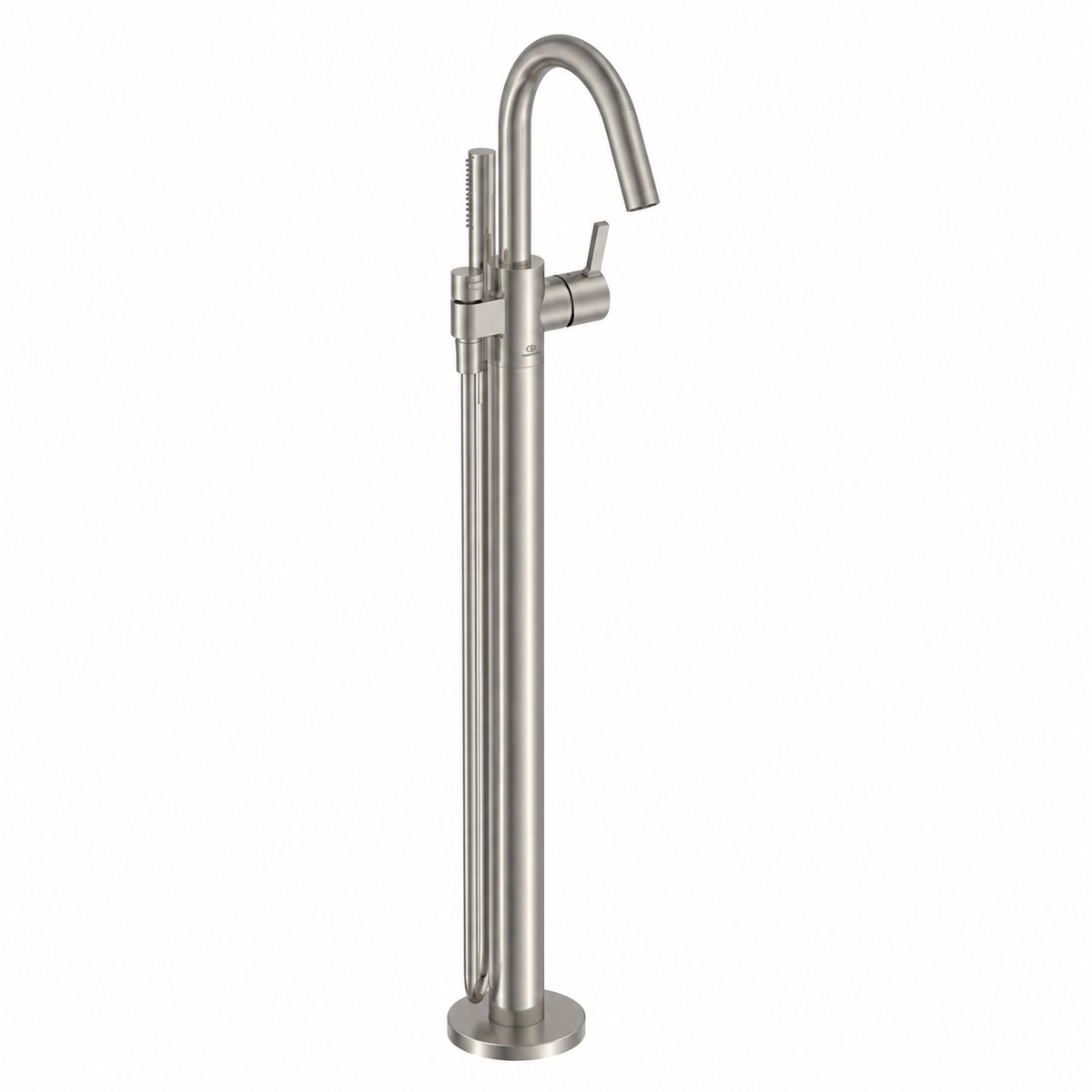 Ideal Standard Joy badmengkraan vrijstaand opbouwdeel mat silver PVD