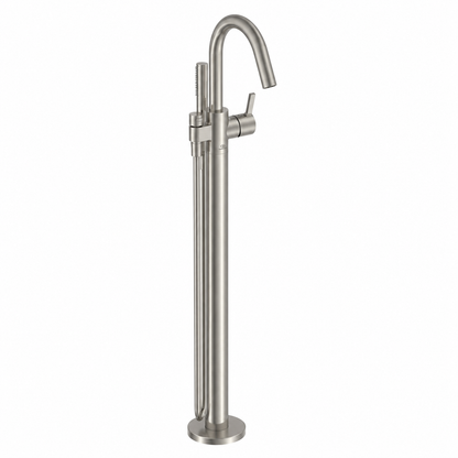 Ideal Standard Joy badmengkraan vrijstaand opbouwdeel mat silver PVD